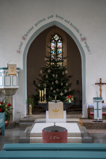 geöffneter Chorraum
