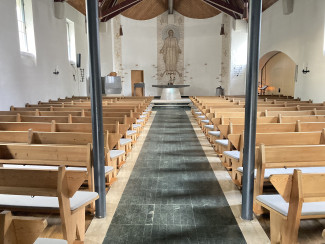 Innenansicht Friedenskirche