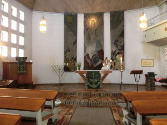Innenansicht Kreuzkirche Wildflecken