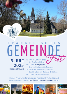 Plakat Gemeindefest
