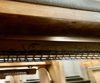 marode Heizung in der Friedenskirche