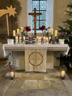 Taufkerzen in Detter