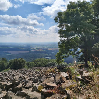 Blick kleiner Gleichberg